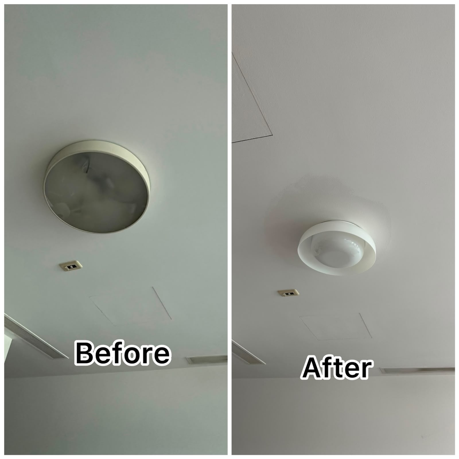 LED Ceiling Light Replacement & Installation Service in Singapore
